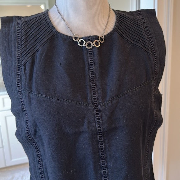 Amour Vert Black Detailed Tank Top, Medium, NWT - Picture 5 of 10